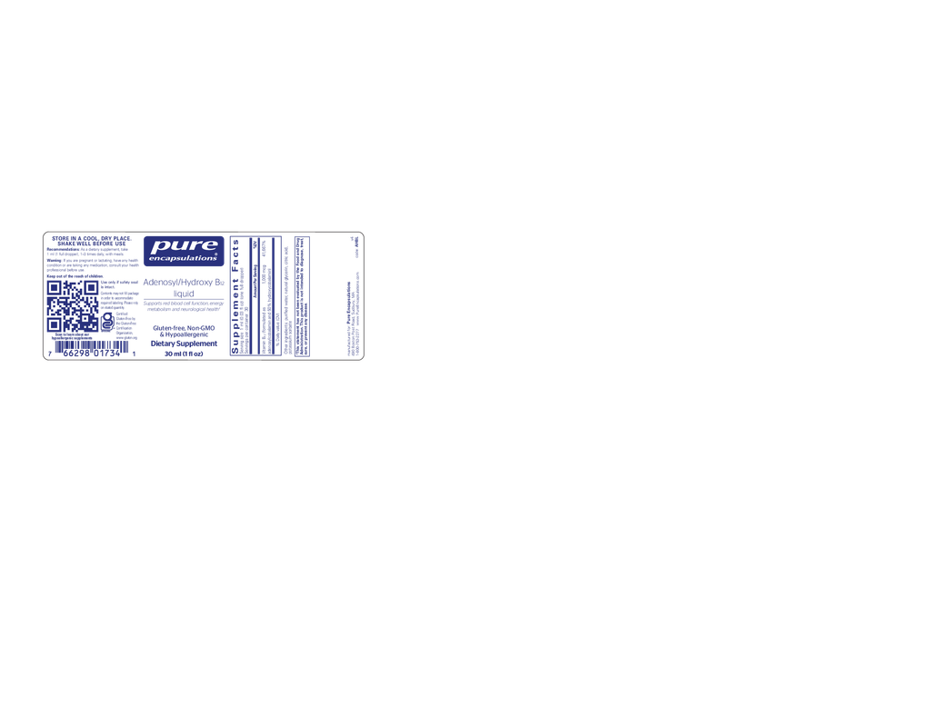 Adenosyl/Hydroxy B12 liquid