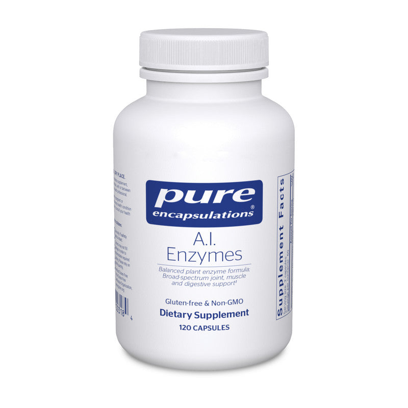 Balanced plant enzyme formula provides broad-spectrum joint, muscle and digestive support‡