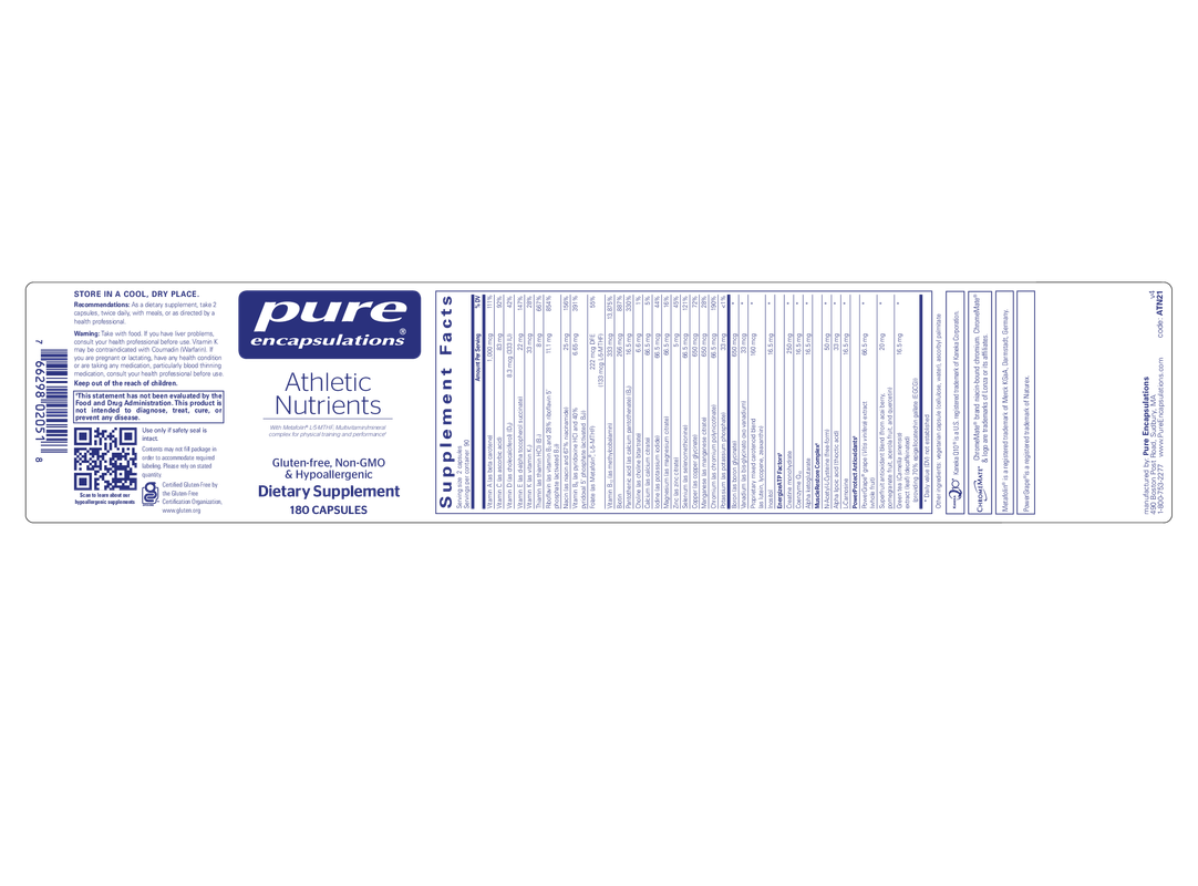 Athletic Nutrients