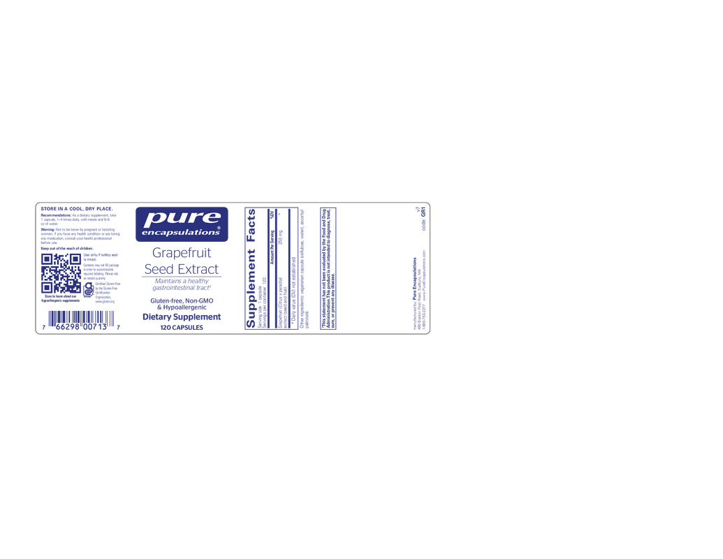 Grapefruit Seed Extract 120's