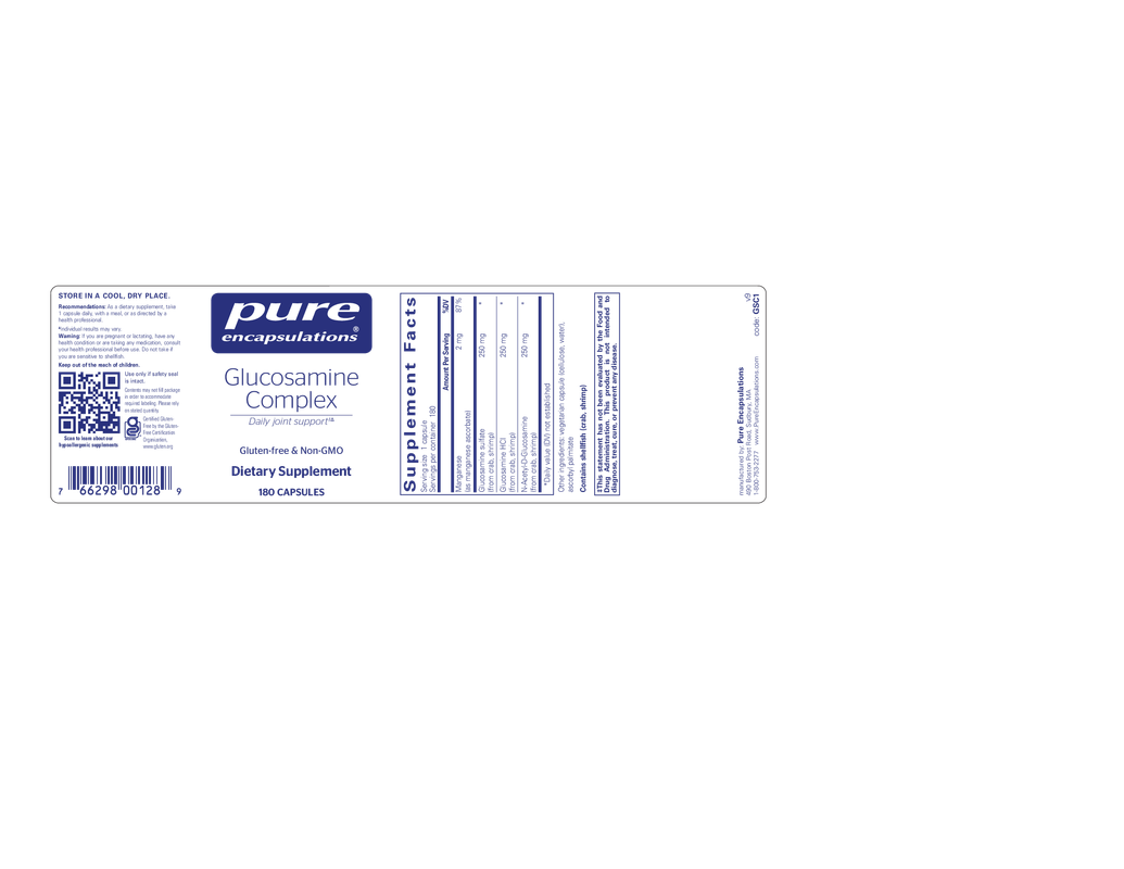 Glucosamine Complex 180's