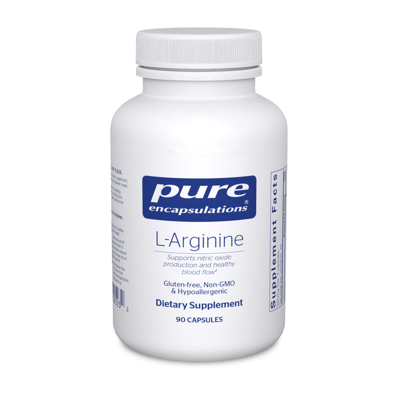 Amino acid precursor of nitric oxide associated with promoting cardiovascular health, immune support, sexual function, and memory‡