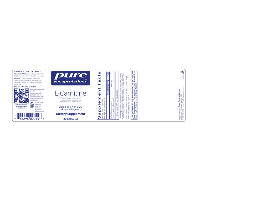 l-Carnitine 120's