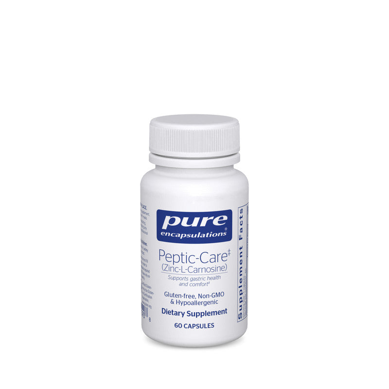 Provides patented support for strengthening the stomach's mucosal defenses, buffering gastric acid, maintaining gastric integrity and providing antioxidant support for overall gastric health and comfort‡