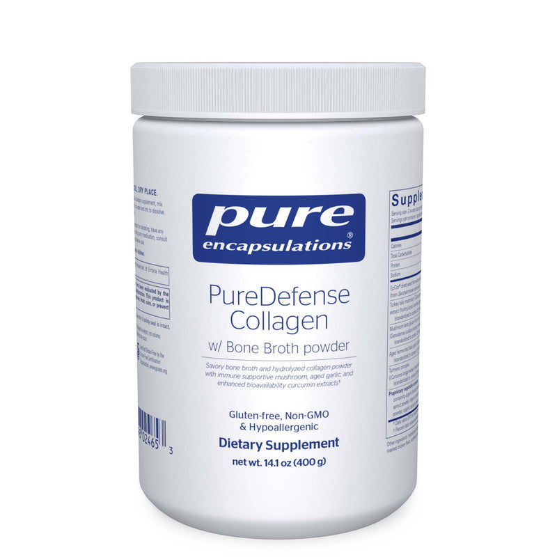 Savory bone broth and hydrolyzed collagen powder with immune-supportive mushroom, aged garlic, and enhanced bioavailability curcumin extracts‡
‡These statements have not been evaluated by the Food & Drug Administration. These products are not intended to diagnose, treat, cure or prevent any disease.