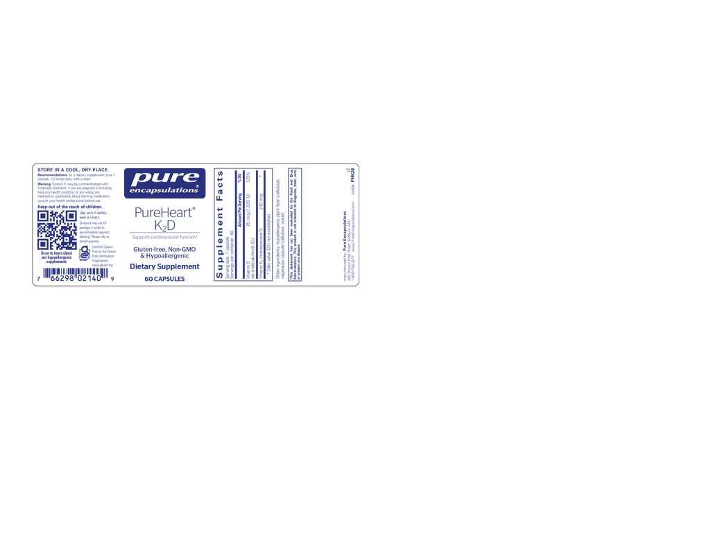 PureHeart® K2D 60's