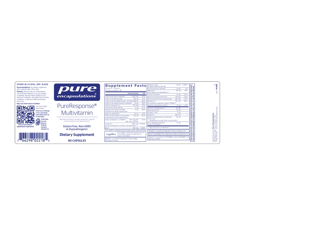PureResponse™ Multivitamin