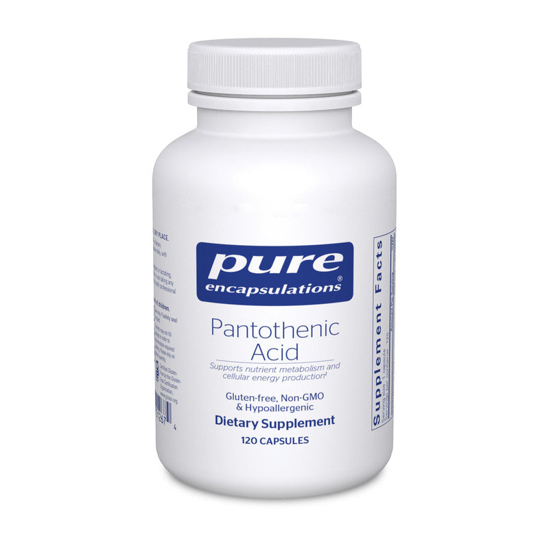 D-isomer pantothenic acid for cellular energy and adrenal function‡