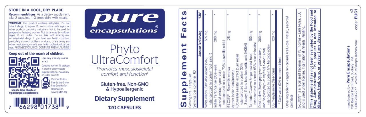Phyto UltraComfort‡ 120's