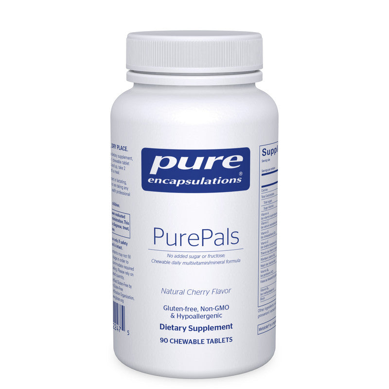 Chewable daily multivitamin/mineral formula without iron
