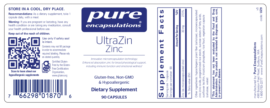 UltraZin Zinc