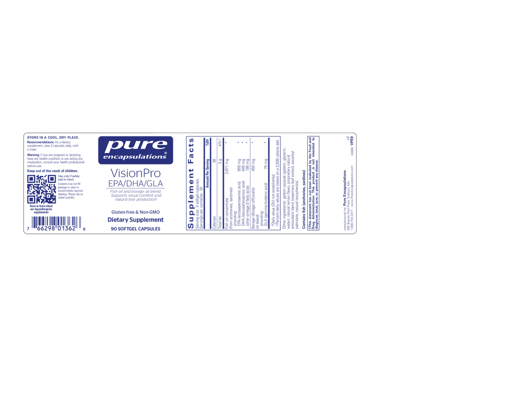 VisionPro EPA/DHA/GLA‡ 90's
