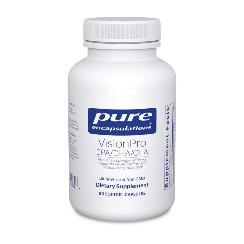 Ultra-pure triglyceride-form fish oil and borage oil to support visual comfort and natural tear production‡