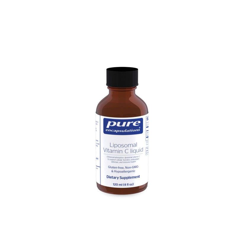Enhanced-absorption liposomal vitamin C to support cellular function, antioxidant defenses, and immune health‡ 