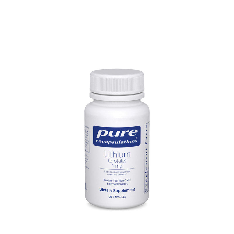 Offers the essential trace element lithium to support healthy mental function, including mood, emotion, memory and behavior‡
